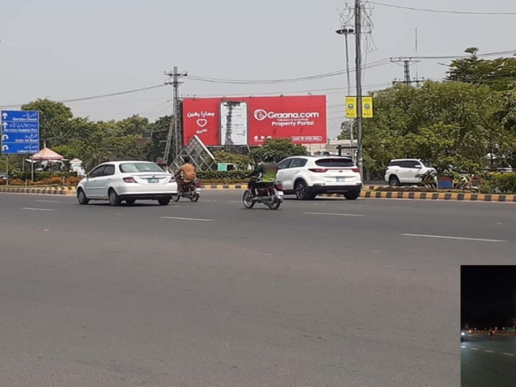 Billboard at Jail Road – Facing Traffic from Sherpao Bridge